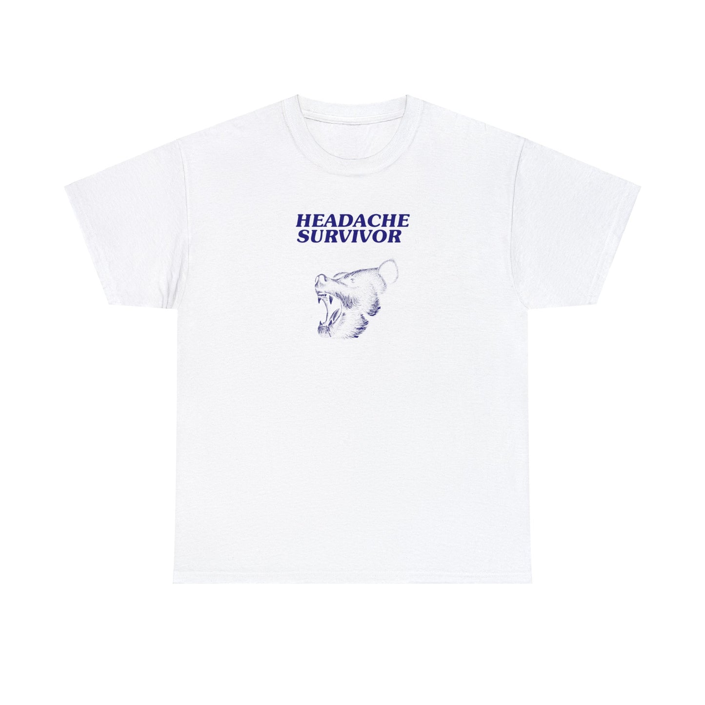 Headache Survivor - Unisex Heavy Cotton Tee