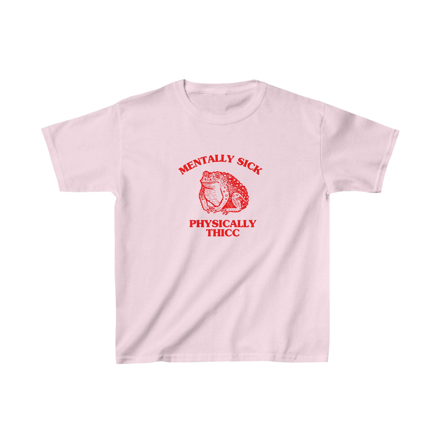 Mentally sick, physically thicc - Heavy Cotton™ Baby Tee