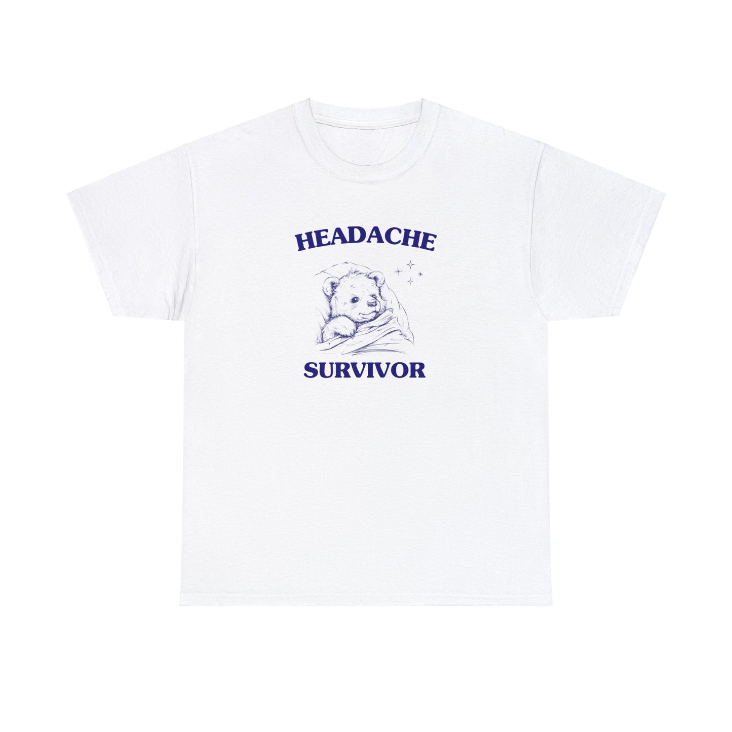 Headache survivor - Unisex Heavy Cotton Tee