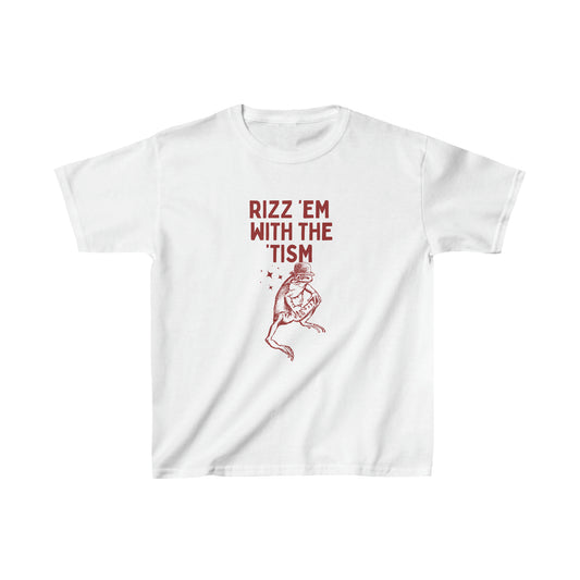 Rizz 'em with the 'tism - Heavy Cotton™ Baby Tee