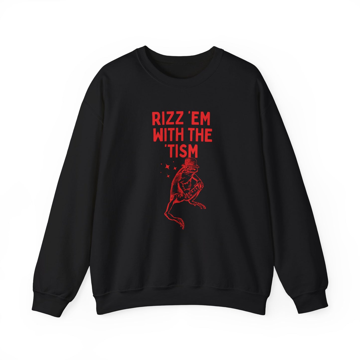 Rizz 'em with the 'tism - Unisex Heavy Blend™ Crewneck Sweatshirt