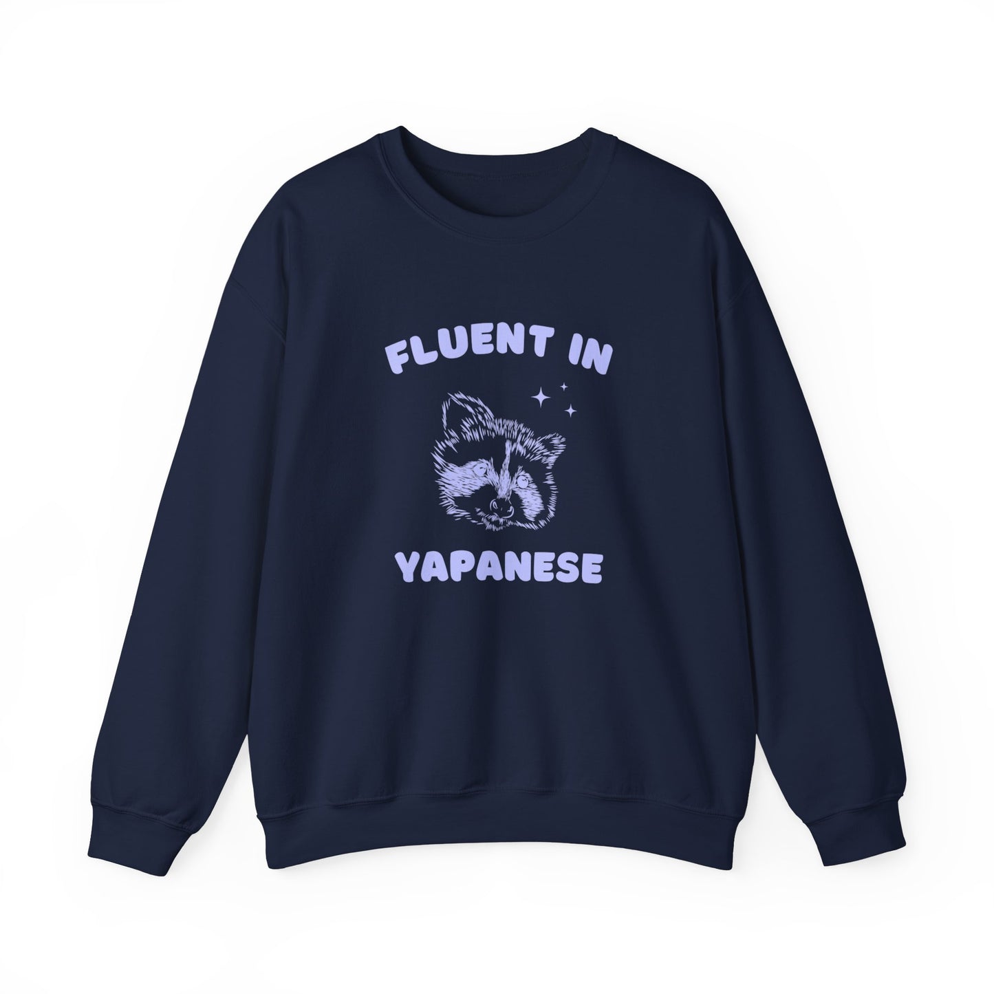 Fluent in Yapanese - Unisex Heavy Blend™ Crewneck Sweatshirt