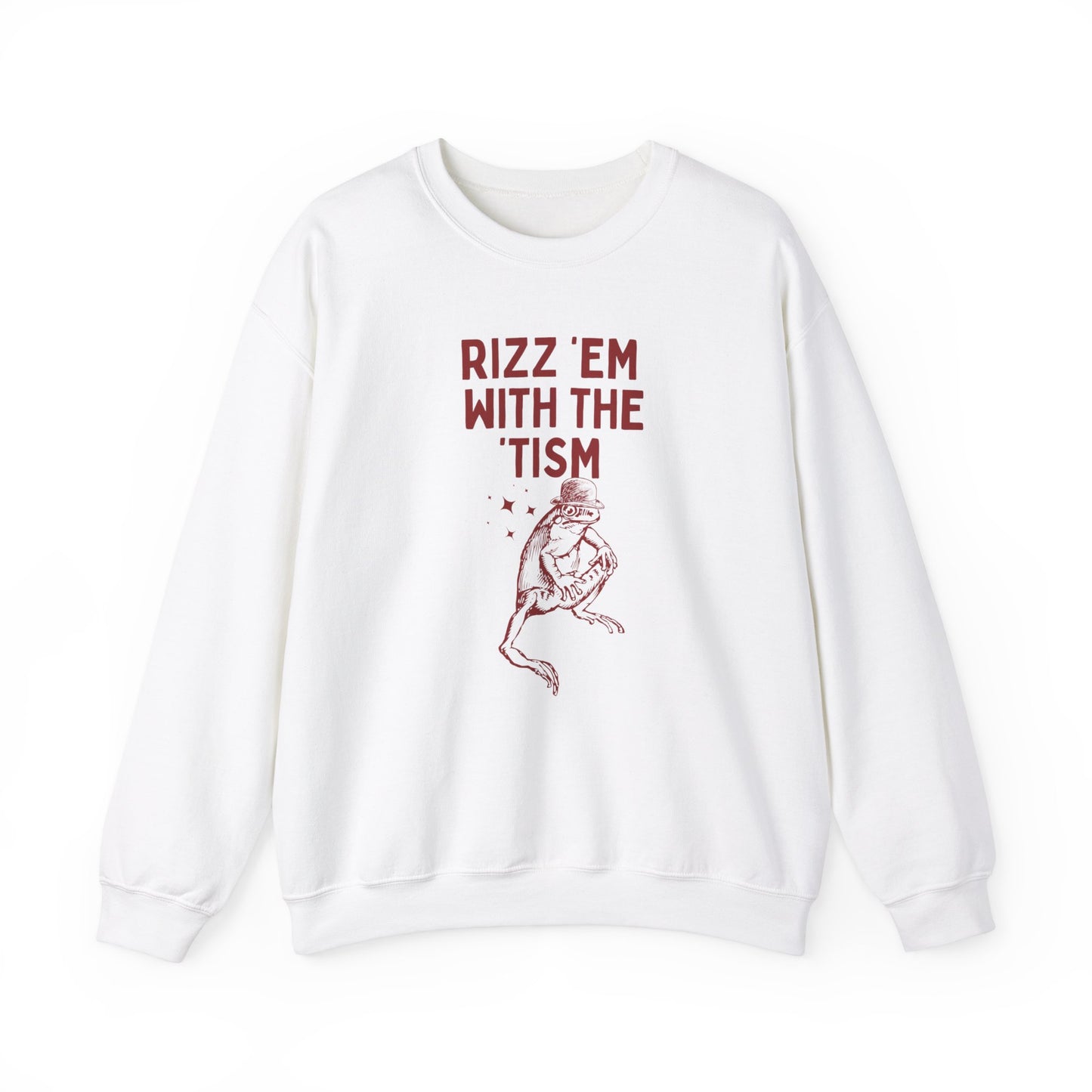 Rizz 'em with the 'tism - Unisex Heavy Blend™ Crewneck Sweatshirt