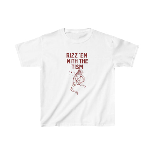 Rizz 'em with the 'tism - Heavy Cotton™ Baby Tee