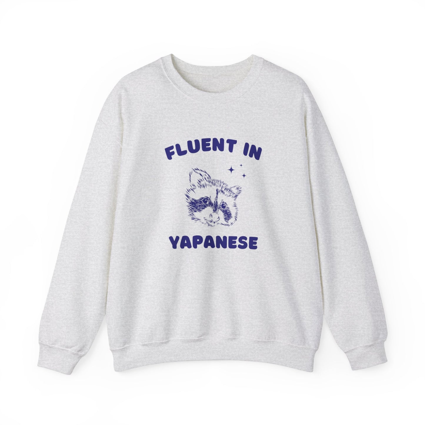 Fluent in Yapanese - Unisex Heavy Blend™ Crewneck Sweatshirt