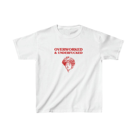 Overworked & underfucked - Heavy Cotton™ Baby Tee